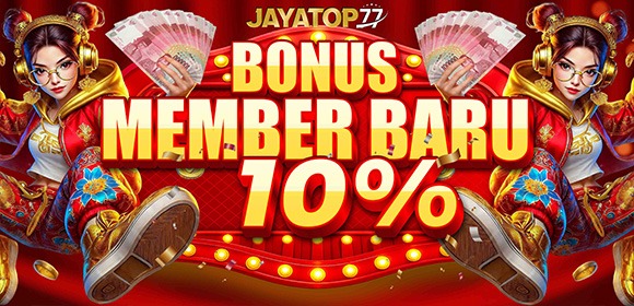 Bonus Member Baru 10%
